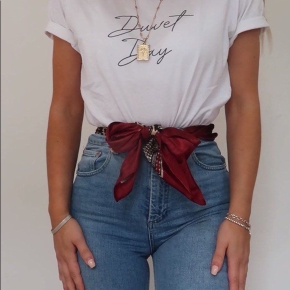 💕Last one Hand Floral Art Chic silk scarf - Picture 5 of 6